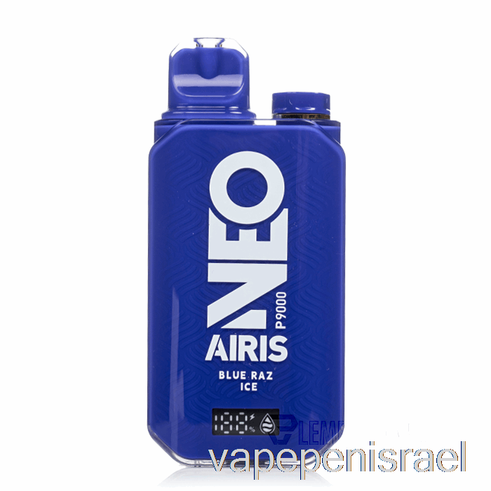 חד פעמי Vape Israel Airis Neo P9000 חד פעמי Blue Razz Ice